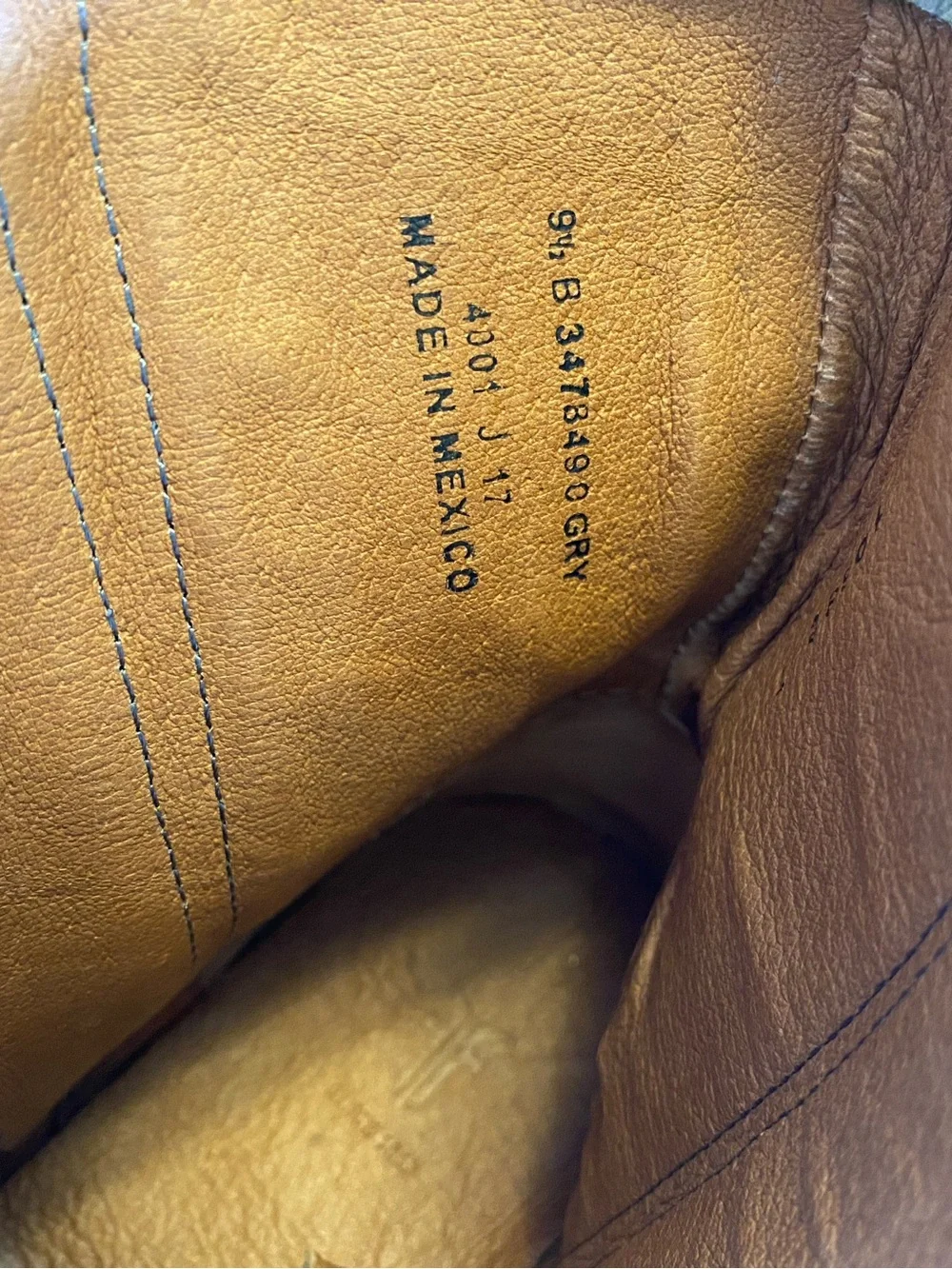 *NEW* FRYE Women’s “Natalie” Double Zip Gray Nubuck Leather Ankle Boots—Sz 9.5